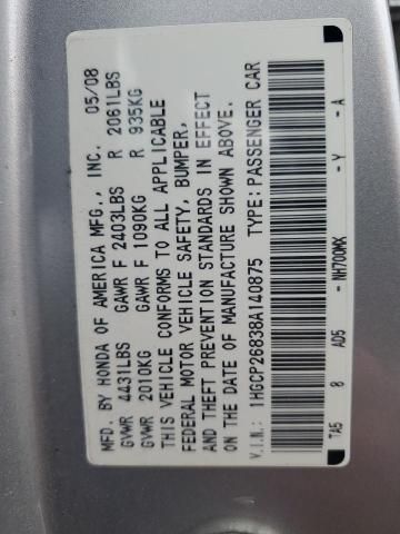 2008 Honda Accord EXL