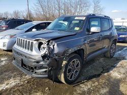 Jeep Renegade Vehiculos salvage en venta: 2016 Jeep Renegade Limited