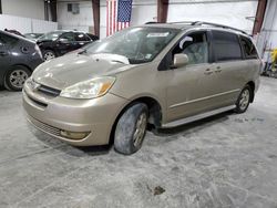 Salvage cars for sale at Cahokia Heights, IL auction: 2004 Toyota Sienna XLE