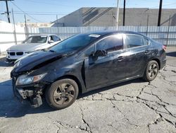 Salvage cars for sale at Sun Valley, CA auction: 2015 Honda Civic LX