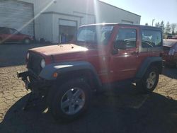 Jeep salvage cars for sale: 2011 Jeep Wrangler Sport