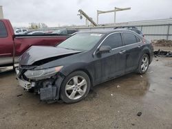 Salvage cars for sale at Kansas City, KS auction: 2009 Acura TSX