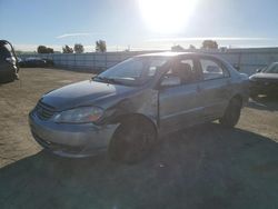 Salvage cars for sale at Martinez, CA auction: 2004 Toyota Corolla CE