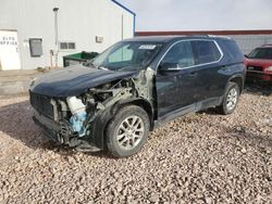 Salvage cars for sale at Rapid City, SD auction: 2018 Chevrolet Traverse LT