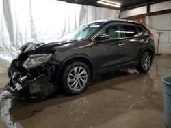 Salvage cars for sale from Copart Ebensburg, PA: 2015 Nissan Rogue S