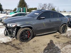 Mercedes-Benz salvage cars for sale: 2021 Mercedes-Benz GLE Coupe 63 S 4matic AMG