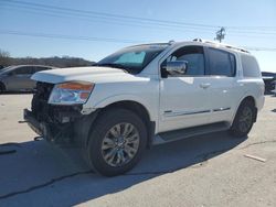 Salvage cars for sale from Copart Lebanon, TN: 2015 Nissan Armada Platinum