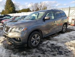 Salvage cars for sale from Copart Finksburg, MD: 2017 Nissan Pathfinder S