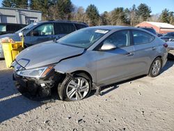 Salvage cars for sale at Mendon, MA auction: 2020 Hyundai Elantra SEL