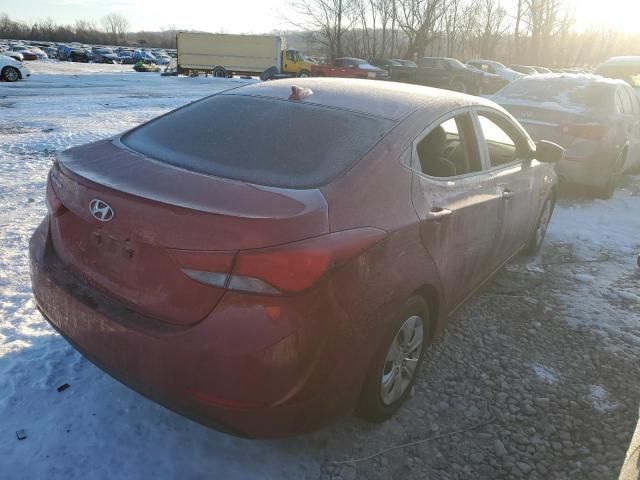 2016 Hyundai Elantra SE