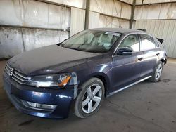 Salvage cars for sale at Phoenix, AZ auction: 2015 Volkswagen Passat S