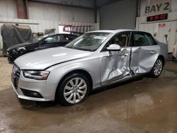 Salvage cars for sale at Elgin, IL auction: 2013 Audi A4 Premium