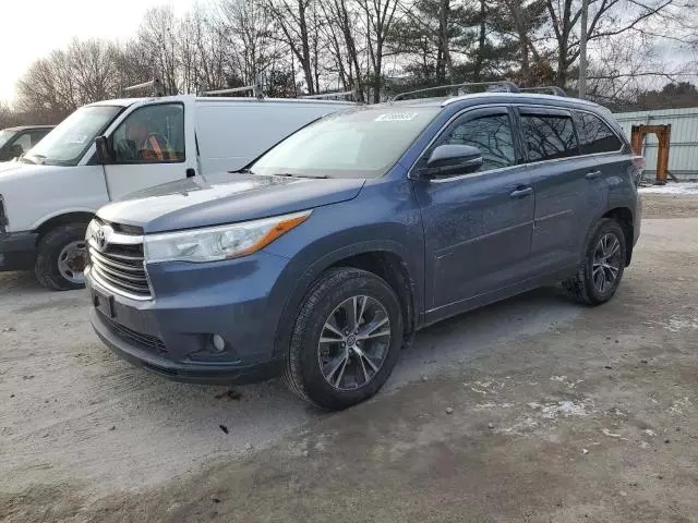 2016 Toyota Highlander XLE