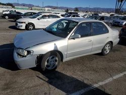 Salvage cars for sale from Copart Van Nuys, CA: 2002 Toyota Corolla CE