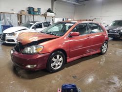 Toyota salvage cars for sale: 2007 Toyota Corolla CE