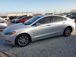 Salvage cars for sale from Copart Haslet, TX: 2017 Ford Fusion SE