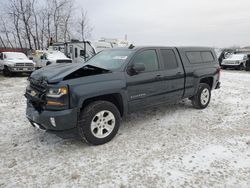 Chevrolet Silverado k1500 lt salvage cars for sale: 2017 Chevrolet Silverado K1500 LT