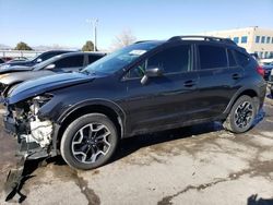 Salvage cars for sale at Littleton, CO auction: 2016 Subaru Crosstrek Premium