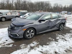 Carros salvage a la venta en subasta: 2020 Honda Civic LX