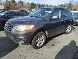 Salvage cars for sale at Exeter, RI auction: 2010 Hyundai Santa FE GLS