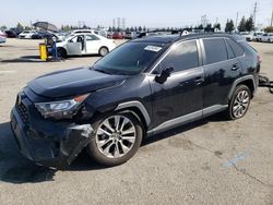 Salvage cars for sale at Rancho Cucamonga, CA auction: 2019 Toyota Rav4 XLE Premium