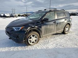 Toyota salvage cars for sale: 2017 Toyota Rav4 HV LE