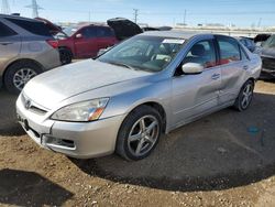 Vehiculos salvage en venta de Copart Elgin, IL: 2007 Honda Accord EX