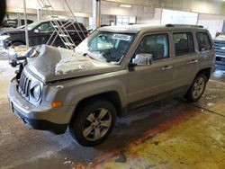 Salvage cars for sale at Indianapolis, IN auction: 2016 Jeep Patriot Latitude