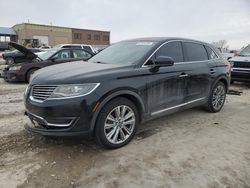 Lincoln salvage cars for sale: 2016 Lincoln MKX Reserve