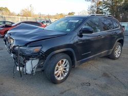 Salvage cars for sale at Shreveport, LA auction: 2019 Jeep Cherokee Latitude