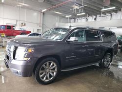 Chevrolet salvage cars for sale: 2015 Chevrolet Suburban K1500 LTZ