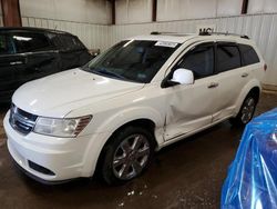 Salvage cars for sale at Lansing, MI auction: 2011 Dodge Journey LUX