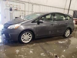 Toyota salvage cars for sale: 2012 Toyota Prius V