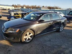 Salvage cars for sale from Copart Pennsburg, PA: 2012 Volkswagen Passat SE