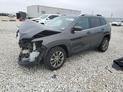 Salvage cars for sale from Copart Taylor, TX: 2019 Jeep Cherokee Latitude Plus