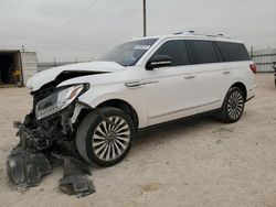 Lincoln Navigator salvage cars for sale: 2019 Lincoln Navigator Reserve