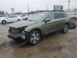 Salvage cars for sale from Copart Chicago Heights, IL: 2018 Subaru Outback 2.5I Limited