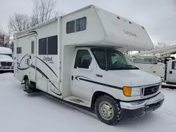 Salvage trucks for sale at Davison, MI auction: 2003 Ford Econoline E450 Super Duty Cutaway Van