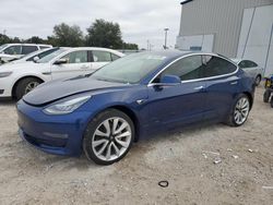 Salvage cars for sale at Apopka, FL auction: 2019 Tesla Model 3