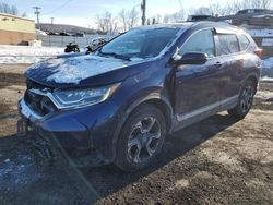 Salvage cars for sale at Marlboro, NY auction: 2017 Honda CR-V Touring