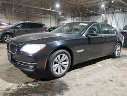 BMW salvage cars for sale: 2015 BMW 740 LXI