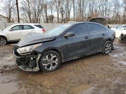 Salvage cars for sale at Chalfont, PA auction: 2019 KIA Forte FE