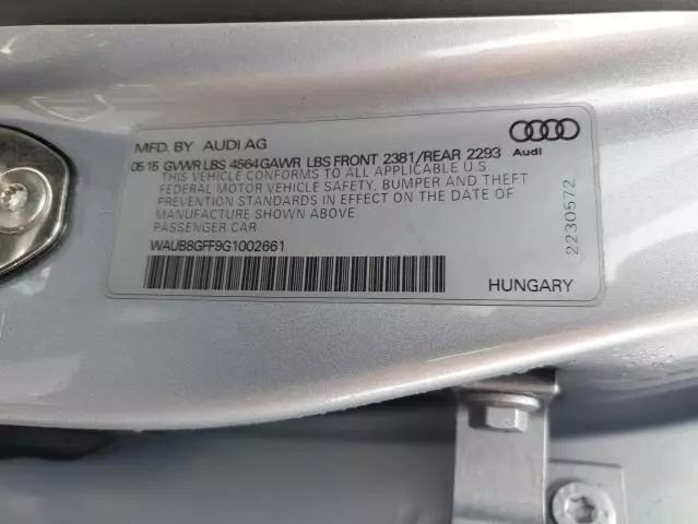 2016 Audi A3 Premium