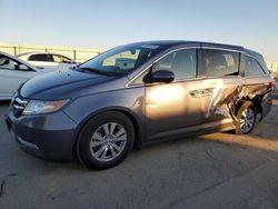 Carros salvage a la venta en subasta: 2016 Honda Odyssey EXL