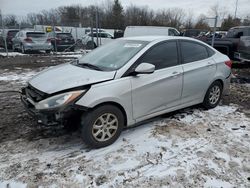 Salvage cars for sale at Chalfont, PA auction: 2015 Hyundai Accent GLS