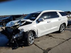 Salvage cars for sale at Grand Prairie, TX auction: 2021 Hyundai Palisade Limited