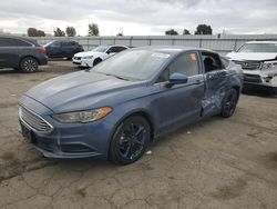 Salvage cars for sale at Martinez, CA auction: 2018 Ford Fusion S Hybrid