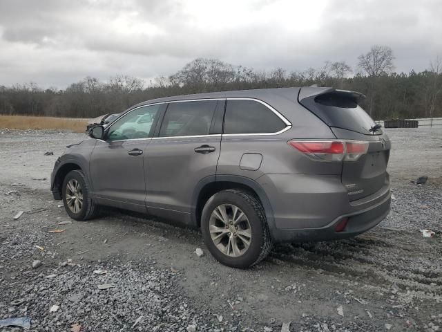 2014 Toyota Highlander LE