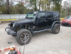 Jeep Wrangler Unlimited Sahara salvage cars for sale: 2013 Jeep Wrangler Unlimited Sahara