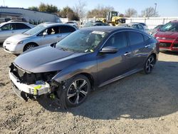 Honda salvage cars for sale: 2016 Honda Civic Touring